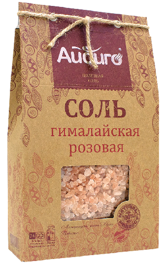 Соль розовая Айдиго