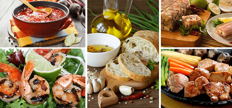 блюда с чесноком блюда с чесноком