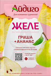 Желе груша-ананас Желе груша-ананас