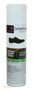 Аэрозоль-краска для нубука Дамавик темно-коричневая