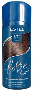 Краска-бальзам для волос оттеночный ESTEL "Темный каштан"