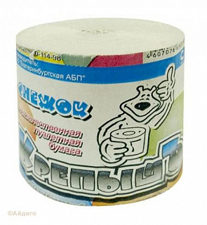 Туалетная бумага Снежок Крепыш без втулки