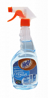 Средство для стекла Хелп Нашатырный спирт с пульверизатором