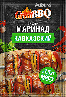 Сухой маринад "Кавказский" Great BBQ Сухой маринад "Кавказский" Great BBQ