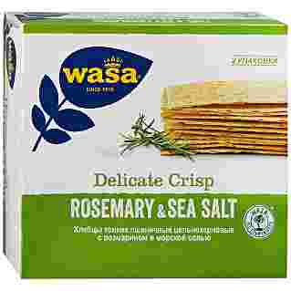Хлебцы WASA пшеничные тонкие с розмарином и морской солью