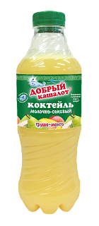 Молочно-соковый коктейль "Груша-Манго" Добрый Кашалот