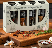 Набор 4 мельниц "Праздничный", Перчес