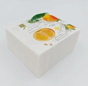 Салфетки бумажные Гармония цвета Ассорти 24*24 100 шт