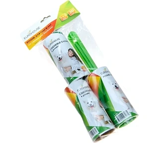 Ролик для одежды ЕвроХаус + 2 запасных блока, 20 слоев