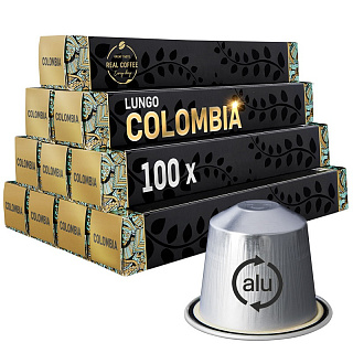 Кофе в капсулах Real Coffee Colombia Lungo,10 капсул Кофе в капсулах Real Coffee Colombia Lungo,10 капсул