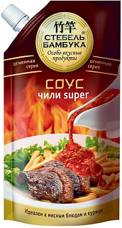 Соус чили кавказский Стебель бамбука, дой-пак