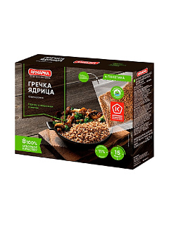 Гречка ядрица фермерская в пакетиках для варки, Ярмарка 4*62г Гречка ядрица фермерская в пакетиках для варки, Ярмарка 4*62г
