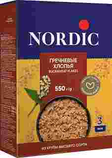 Хлопья гречневые Nordic