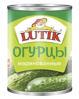 Огурцы (9-12см) маринованные Lutik