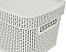 Корзинка с крышкой Ажур прямоугольная 3 л