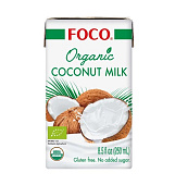 Молоко кокосовое FOCCO ORGANIC 250 мл