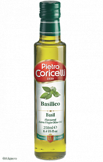 Оливковое масло Pietro Coricelli Базилик 250 мл