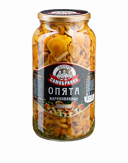 Грибы опята маринованные отборные Скатерть-Самобранка