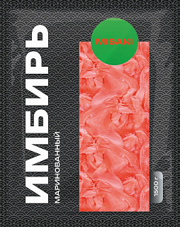 Имбирь маринованный розовый Misaki