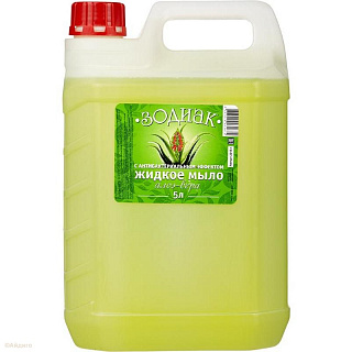 Жидкое мыло антибактериальное Зодиак 5 л