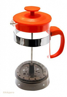 Френч-пресс оранжевый