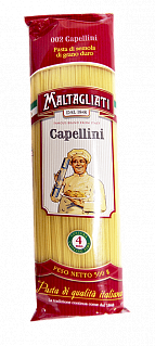 Макароны Maltagliati 002 спагетти тонкие