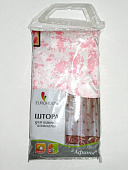 Штора для ванной Антик ЕвроХаус розовый сатин (180*180 см)