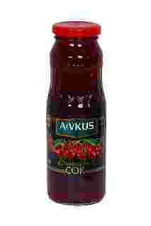 Сок вишневый в стеклянной бутылке AzVKUS