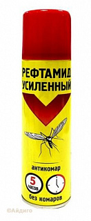 Аэрозоль Рефтамид Антикомар усиленный