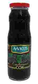 Сок ежевика в стеклянной бутылке AzVKUS