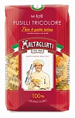 Макароны Maltagliati Спираль трехцветная