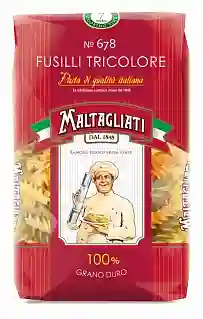 Макароны Maltagliati Спираль трехцветная