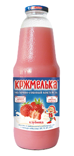 Молочно-соковый коктейль Клубника Кржмелька