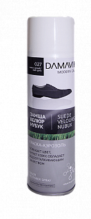 Аэрозоль-краска для нубука Дамавик темно-серый 250 мл
