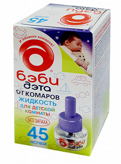 Жидкость для фумигатора "Дэта Бэби" 45 ночей