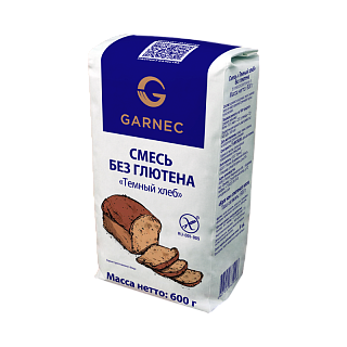 Смесь для хлеба "Темный хлеб" без глютена