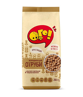 Отруби экструдированные бородинские "Ого"