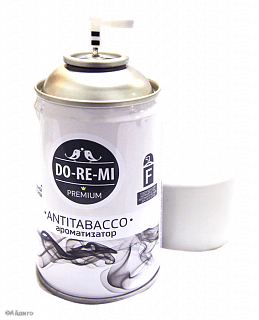 Сменный блок к освежителю ДоРеМи Премиум антитабак 250 мл Сменный блок к освежителю ДоРеМи Премиум антитабак 250 мл