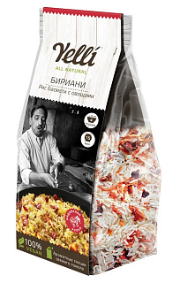 Рис Басмати с овощами Бириани Yelli