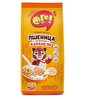 Завтрак сухой Пшеница с карамелью "ОГО!"
