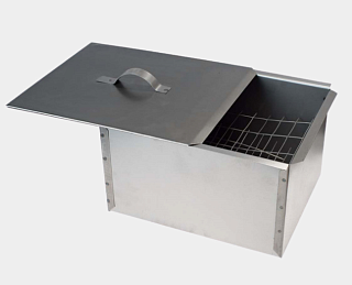 Коптильня Домашний сундук 1 уровневая, (350*250*100*0,8)