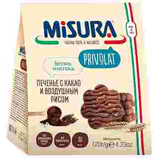 Печенье Mizura с какао и воздушным рисом