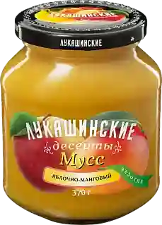 Мусс "Экзотик" яблочно-манговый "Лукашинские"