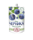 Протертая с сахаром Черника, САВА