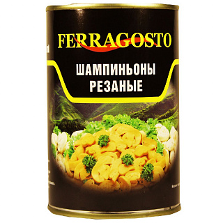 Шампиньоны резаные Ferragosto