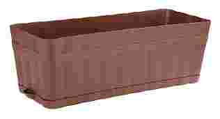 Ящик для цветов Изюминка с поддоном (460*199*155 мм) "Альтернатива"