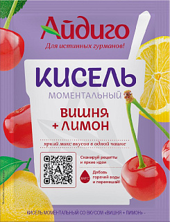 Кисель моментальный Вишня - Лимон Кисель моментальный Вишня - Лимон