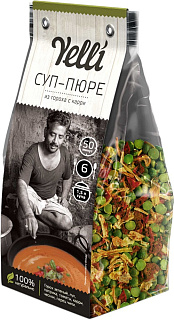 Суп-пюре из гороха с карри Yelli