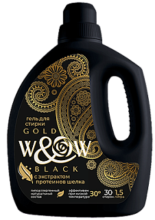 Гель-концентрат для стирки черного белья,  BLACK, W Гель-концентрат для стирки черного белья,  BLACK, W