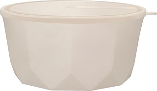 Салатник PlastTeam Стокгольм с крышкой, 3,1л, шоколадный мокко